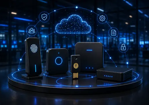 Biometric passwordless authenticator enabling secure enterprise identity verification