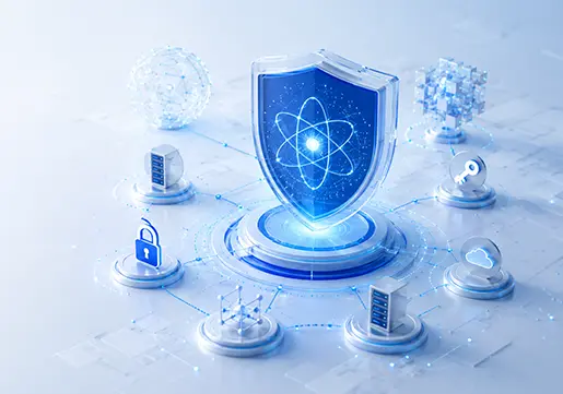 Quantum-safe security readiness with post-quantum cryptography protecting enterprise data and digital assets